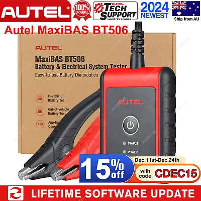 Autel MaxiBAS BT506 Auto Battery & Electrical System Analysis Tool > BT508 • $229.99